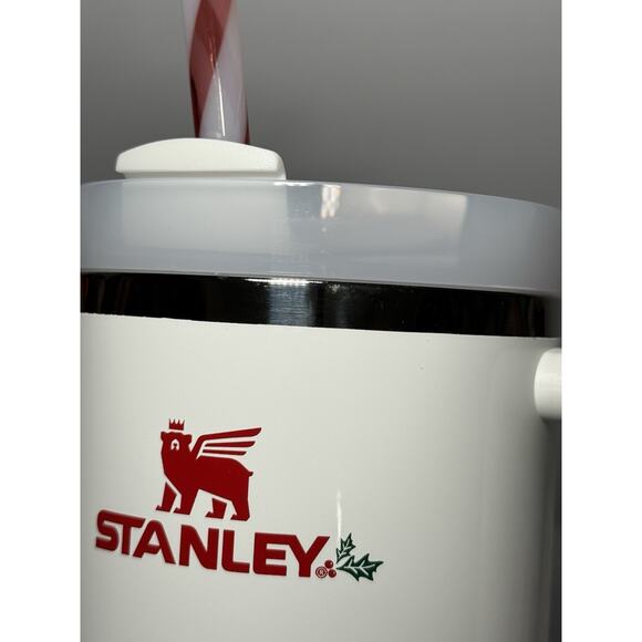 Stanley 2023 Holiday Exclusive MISTLETOE TWIST 40oz Tumbler BNWT BNIB - Picture 6 of 8